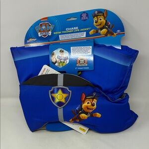 SwimWays Nickelodeon Paw Patrol Learn-to-Swim Kids Life Jacket, Chase